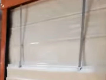 Rapid folding door 8